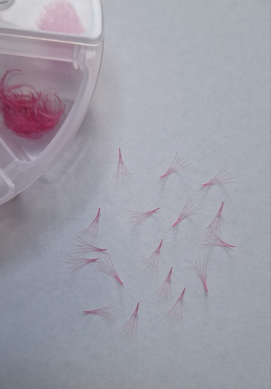 Bouquets prefaits rose boîte mixte