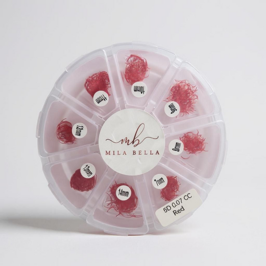 Bouquets prefaits rouge boîte mixte